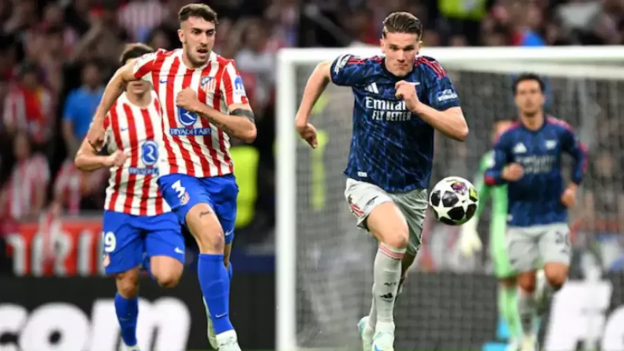 توقيت مواجهة أرسنال وأتلتيكو مدريد المرتقبة في نصف نهائي دوري أبطال أوروبا